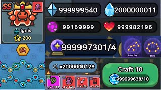 LEGEND OF SLIME - SLIME HACK - TOY HACK - DIAMONDS - ASTROLOGY MAX - GAMEGUARDIAN screenshot 1