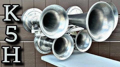 Re-tuned K5H NRL Nathan Airchime Train Horn