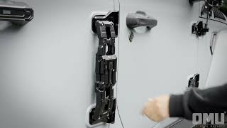OMU Genesis Series Door Hinge Step for Jeep Wrangler JK JL/JT