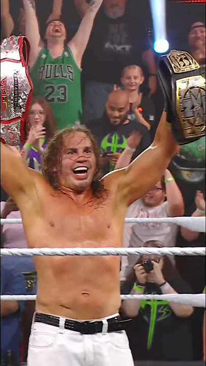 THE HARDY BOYZ JUST MADE HISTORY!!! 🏆🙌 #NXTShowdown