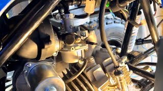 Installing an Upgraded Performance pz22 carburetor for ATV TForce 125cc