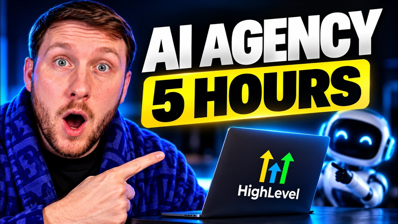 ⁣Start a Profitable GoHighLevel AI Agency in 5 Hours (Step by Step)