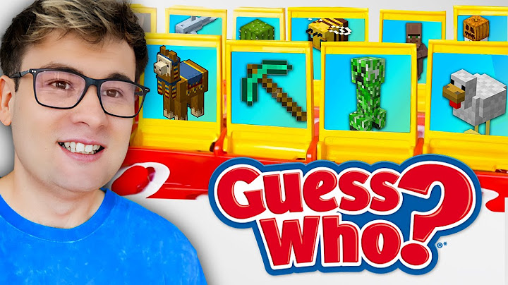 MINECRAFT POKUŠAJ POGODIT TKO SAM!