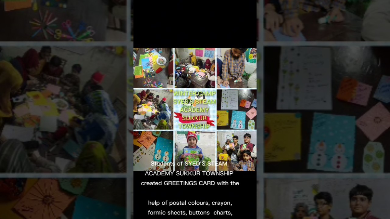 How Kids Learn Creativity Through Greeting Cards | Winter Camp Magic 