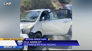 CHP Redding arrests driver for DUI Sunday