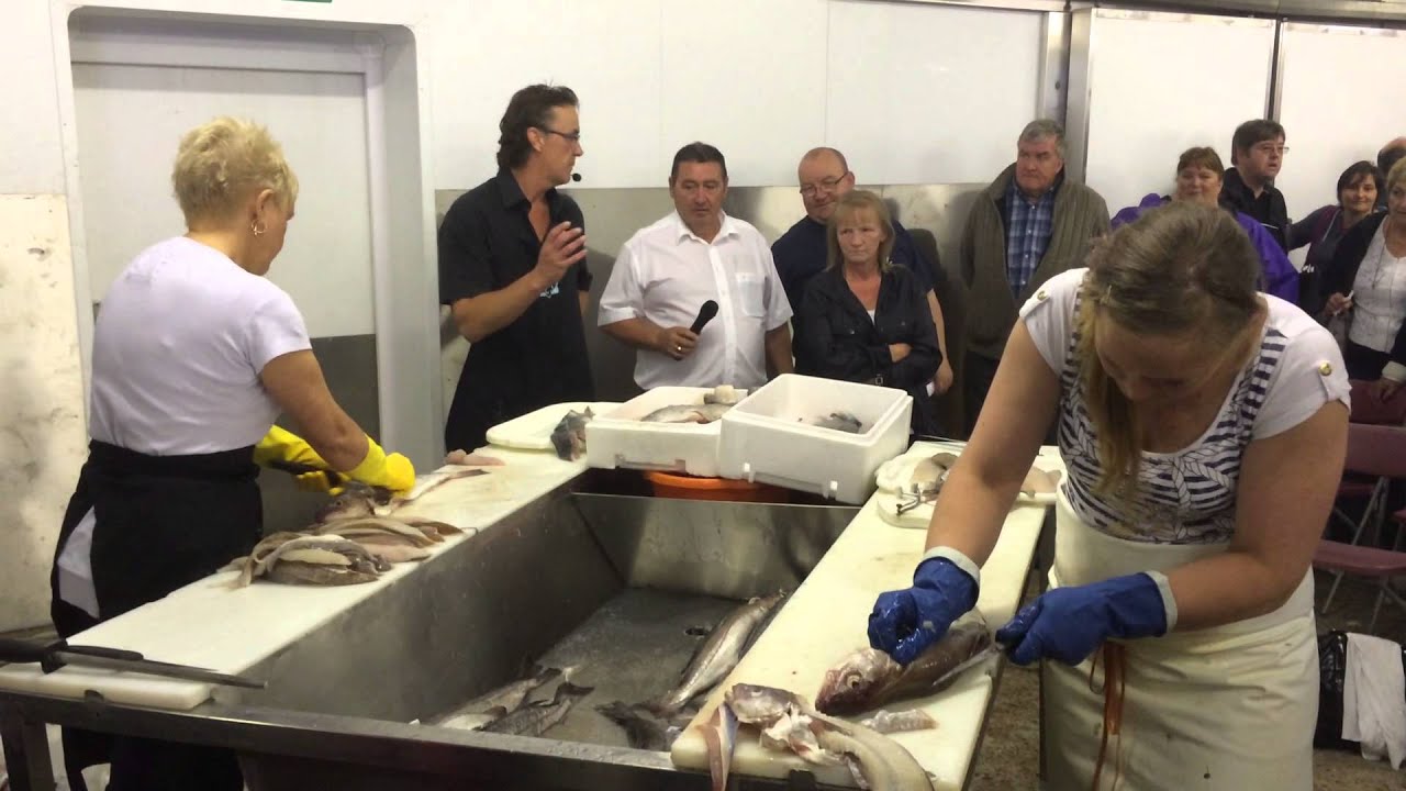 Peterhead Harbours Open Day Filleting Competition