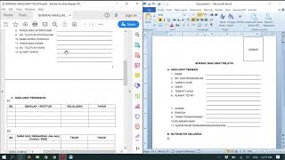 Cara Mudah Buat Borang Maklumat Peribadi Pelatih | How to create Personal Information Form