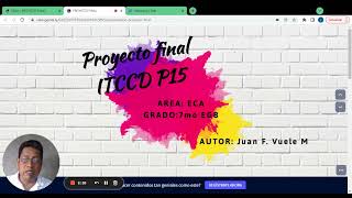 USO DE APP GENIALLY  EN PRESENTACIÓN DEL TEMA LOS COLORES screenshot 1