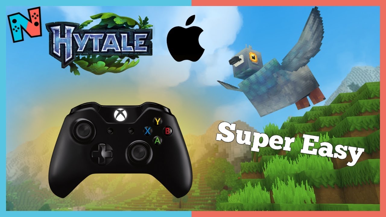 Как играть в Hytale с помощью контроллера на Mac