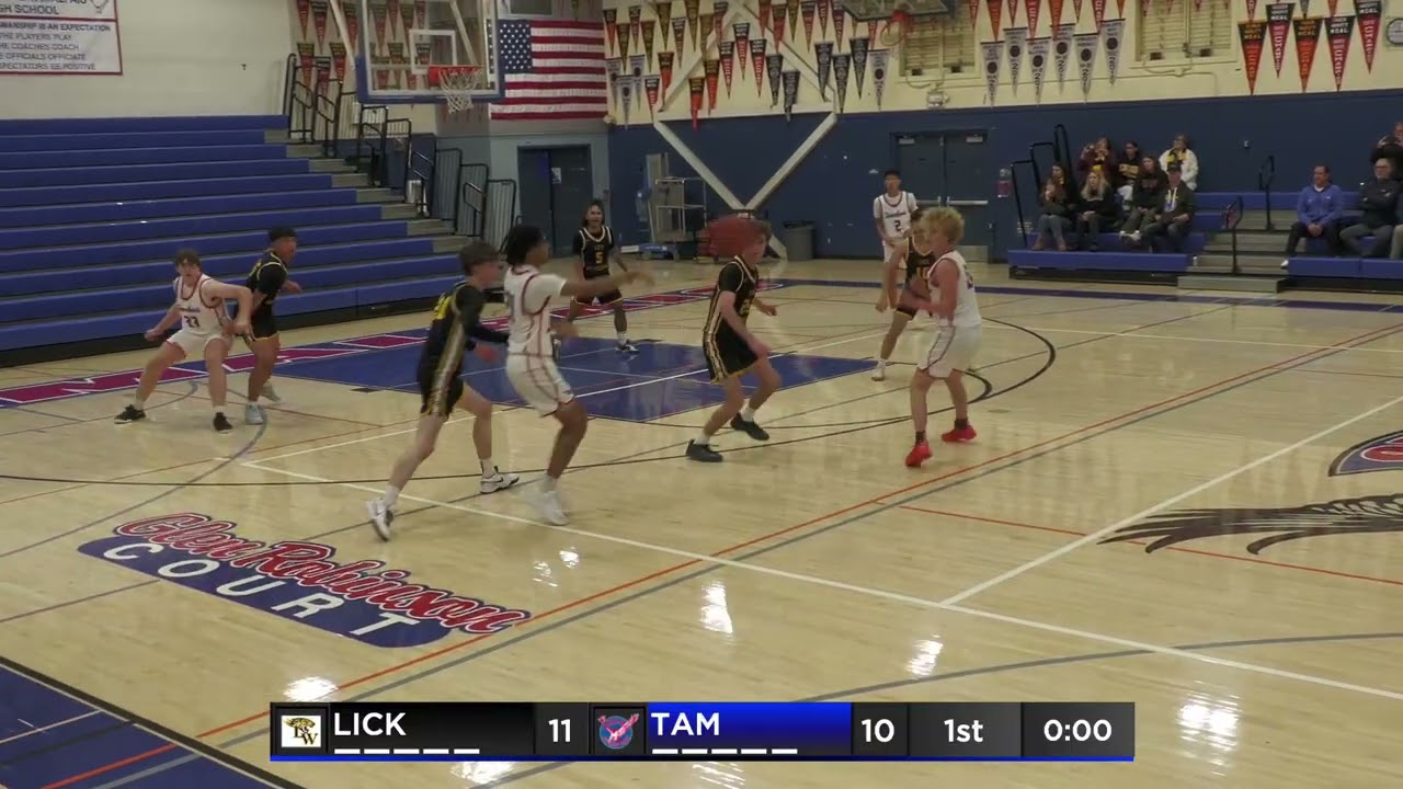 Boys Basketball - Lick @ Tam High, 8pm, 11/25/25