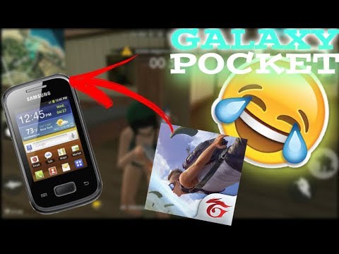 Jogando Free Fire Em Um Galaxy Pocket Youtube