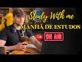 Study With Me AO VIVO | Manhã de Estudos • Pomodoro 50/10 📚
