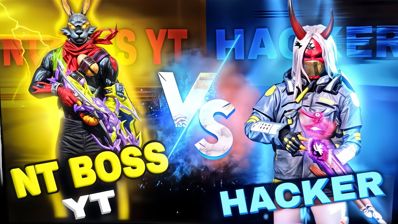 NT BOSS YT VS HACKER 👿 WHO WILL WIN GAME,? -GARENA FREE FIRE INDIA #2