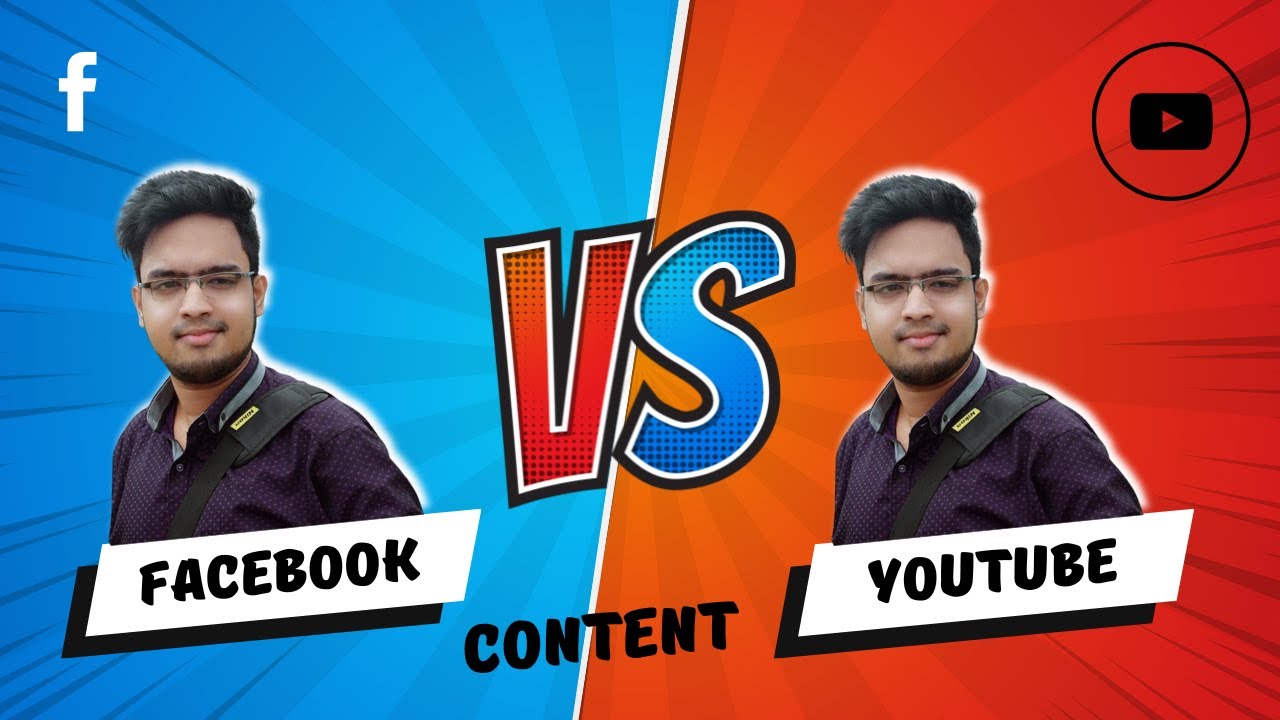 ফেসবুকে না ইউটিউবে বেশী ইনকাম? Facebook Content Vs YouTube Content Earning Bangla | Earn money FB
