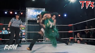Thunder Rosa's Fire Thunder spikes Shotzi