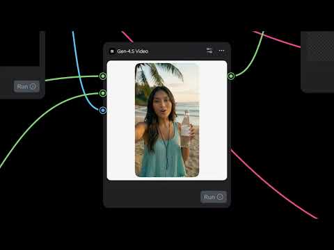 Runway Agent Workflows: Natural Language AI Content Creation [85/100]