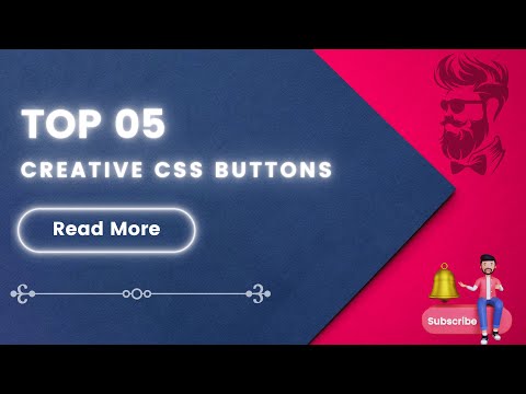 Top 5 CSS Animated Buttons with Hover Effects | Creative CSS Buttons