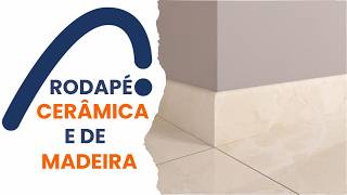 Rodapé de cerâmica e de madeira - Archicad