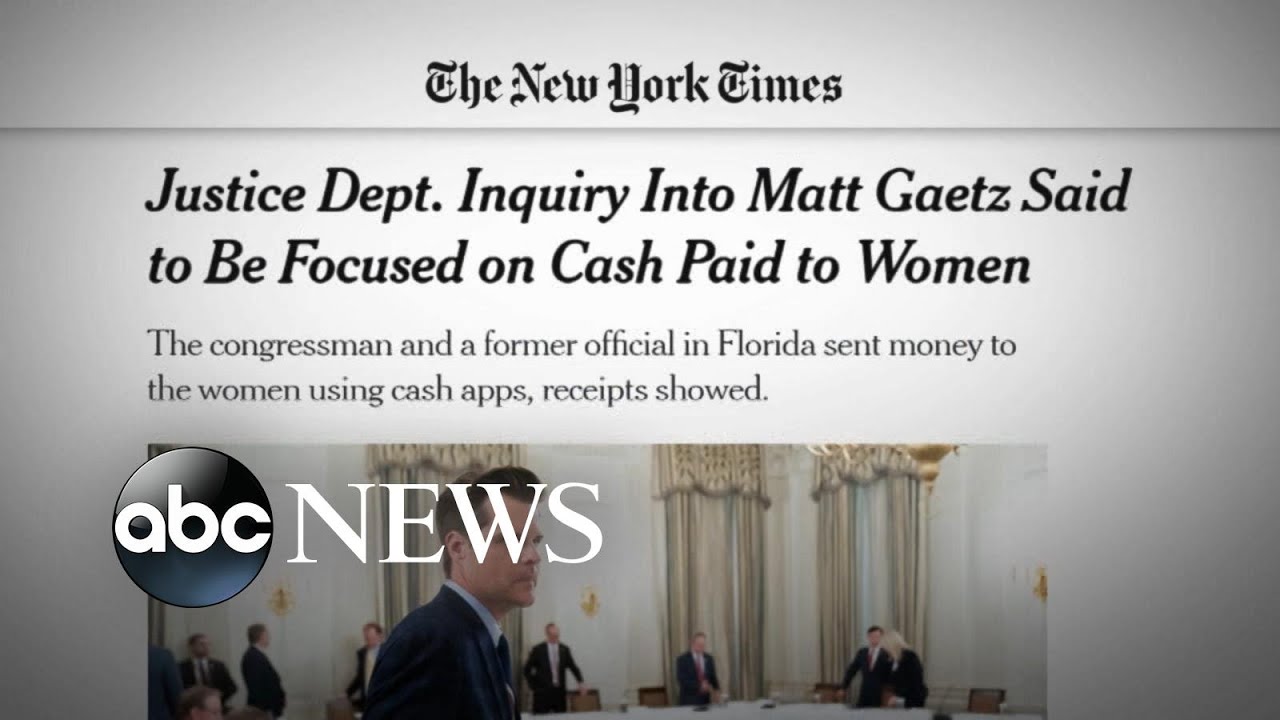 Sources: Rep. Matt Gaetz is being investigated for possibly paying women for sex | WNT