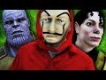 GTA V PC - La Casa de Papel, A Volta do Thanos, M. Jackson e Mais (MODS)