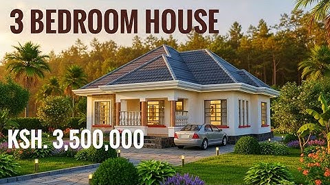 Designing a 3 bedroom bungalow house | Use AI to render
