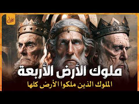 ملوك الارض الاربعة الذين حكموا الأرض ولم يصمد أمامهم أى جيش منهم من تحدى الله وسجد لإبليس فمن هم