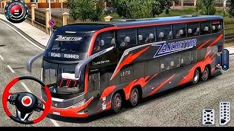 Bus Simulator 2025: Euro Bus Offroad Adventure 3D Bus Games - Bus Game Android Gameplay