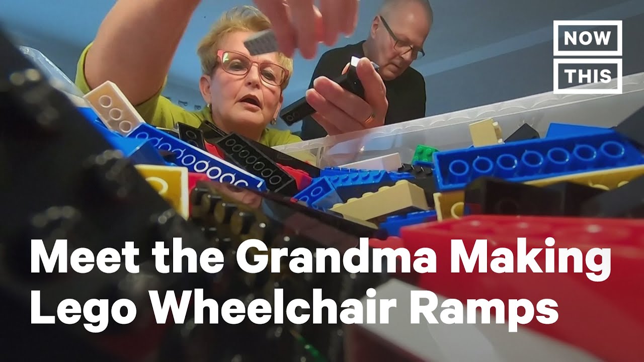 Woman Makes Wheelchair Ramps Using Donated Legos NowThis YouTube