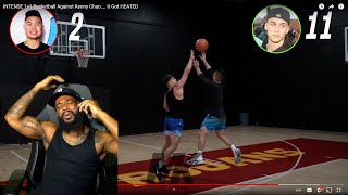 I CALLED KENNY TO TELL HIM THIS IS BAD! MK 1v1 Basketball Rematch.... It Got HEATED