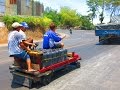 Filipino Giant Wooden Go Karts Behind Cars - Transporting Water With Kariton