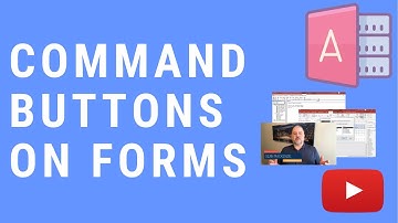 2 Ways to Create Command Buttons on MS Access Forms