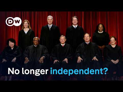 Critics claim the US Supreme Court is ruled by ideology |  DW News

US President Donald Trump says he has been granted &ldquo;the greatest increase in presidential power in the last 100 years&rdquo;. The Supreme Court gave him sweeping authority to fire the heads of independent government agencies on Monday.

#Critics #claim #the #Supreme #Court