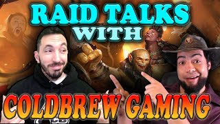 Raid Talks with Cold Brew Gaming | Raid Shadow Legends