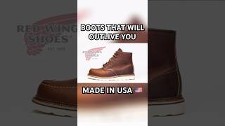 Why Red Wing Boots Are Built to Last | 🥾🇺🇸Made in USA Review