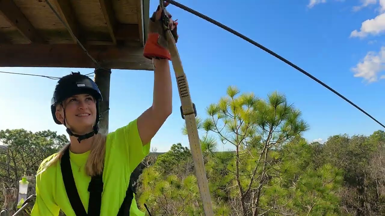 Weekend: Camping in Ocala’s Fore Lake Campground & Ziplining at Canyon Zipline & Adventure Park