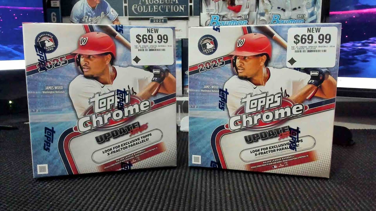 2025 Topps Chrome Update Mega Boxes. WAAAY better than expected! - YouTube