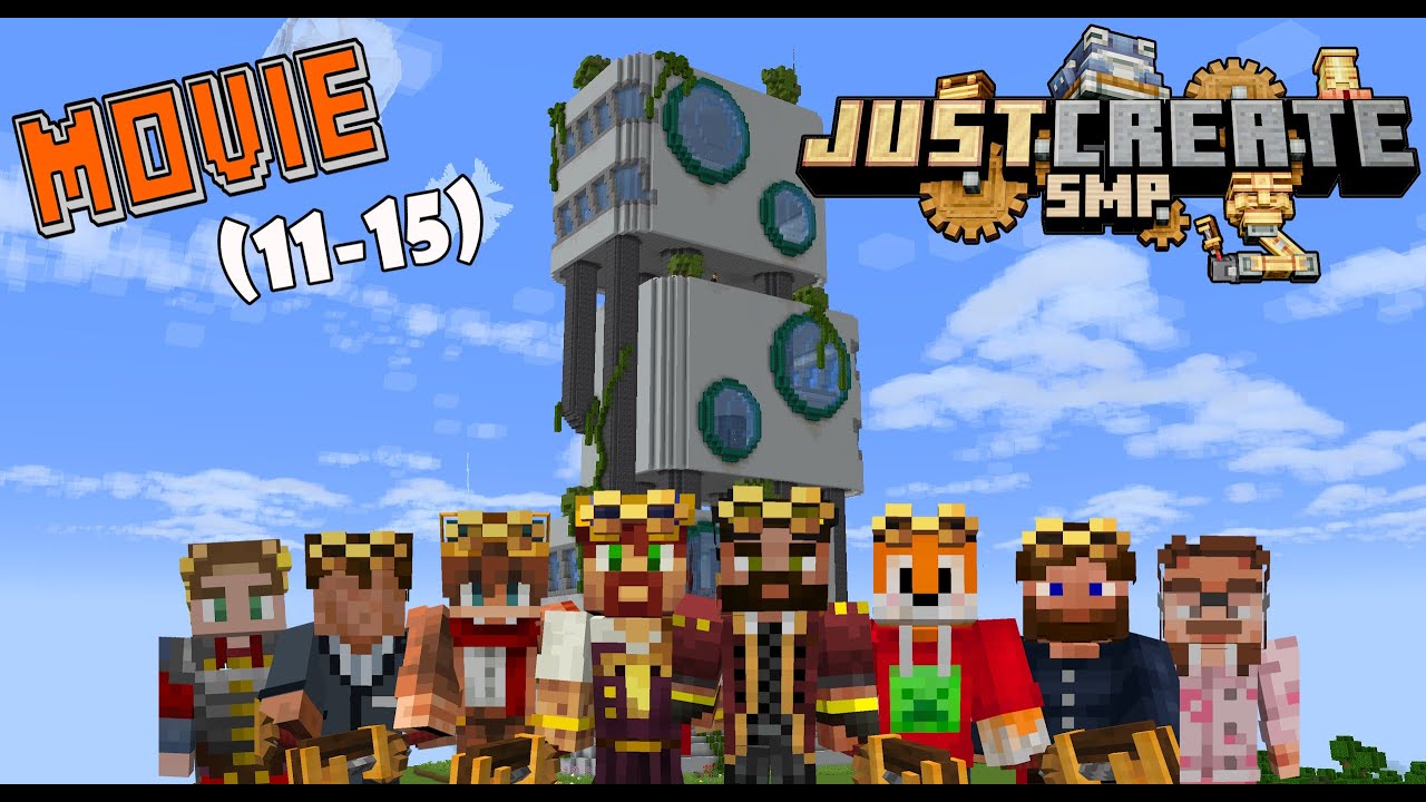 Minecraft Create Mod FULL MOVIE! - Just Create SMP 11-15
