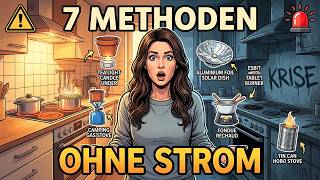 Verhungern oder Kochen? Diese 7 Methoden ersetzen deinen Herd komplett — ohne Strom, ohne Gas!