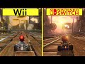 Mario Kart Wii vs Mario Kart 8 Deluxe Nintendo Wii vs Switch All Classic Tracks Graphics Comparison