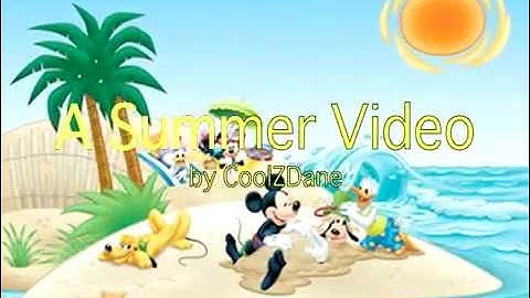 My Summer Video intro (2016)