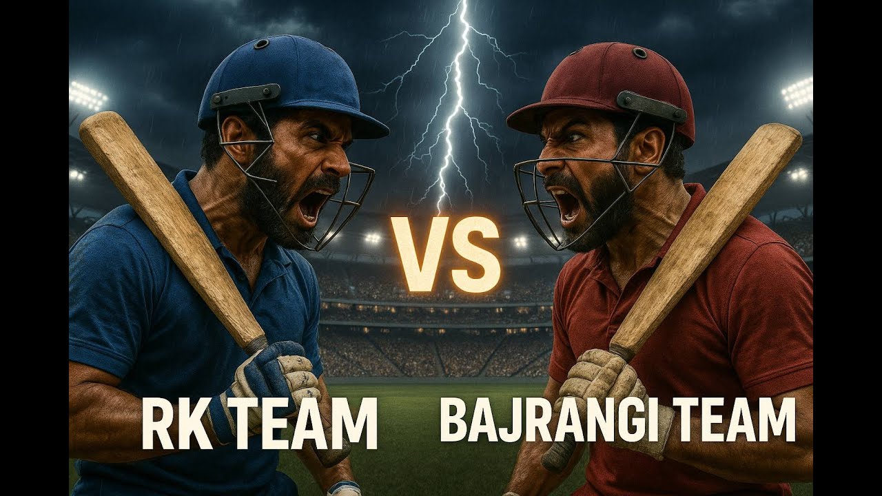 RK TEAM VS BAJRANGI TEAM || MOST UNBELIEVABLE CRICKET MATCH EVER - YouTube