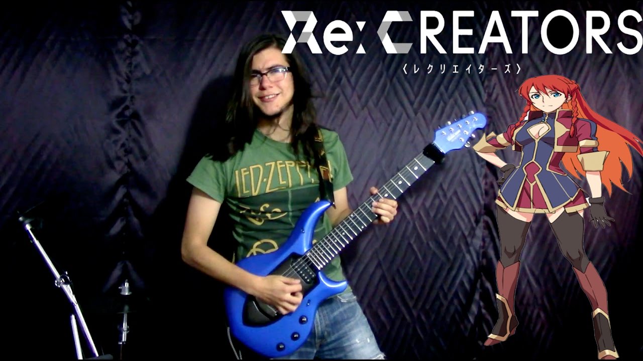 Re Creators Opening Gravitywall By Sawano Hiroyuki Nzk Tielle Gemie Band Cover Youtube