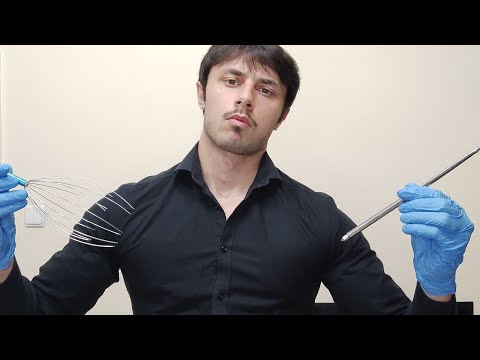 ASMR Fast Scalp Examination With Tools | For Dry Scalp