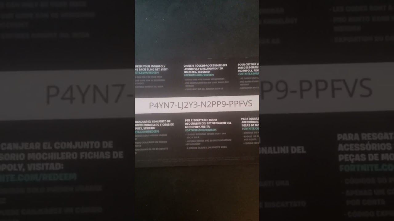 free fortnite monopoly backbling!