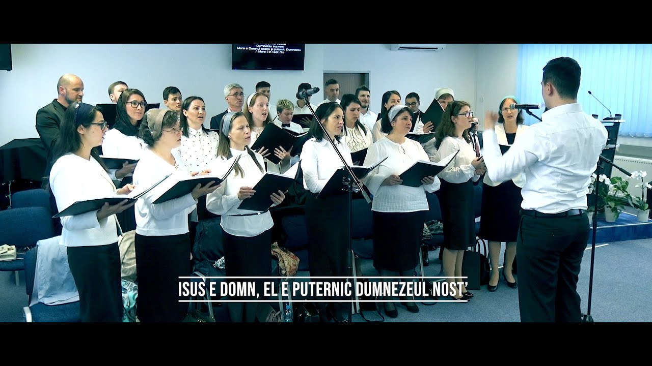 Isus e Domn, El e puternic Dumnezeul nost'