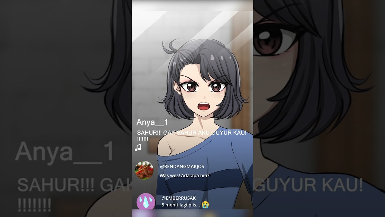 KETIKA ANYA BANGUNIN SAHUR 