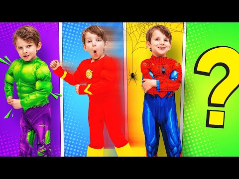 Alex Became Superhero! 🦸‍♂️✨ Rescue & Hero Challenges for Kids
