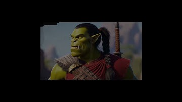 A young orc taking his first steps in Azeroth.