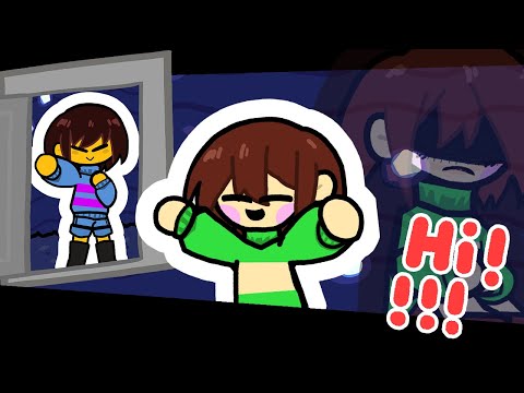 Frisk finds Chara ! | Undertale Animation