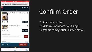 ZEONIQ POS : Zeoniq Web Order Instruction (E-wallet Payment) screenshot 1